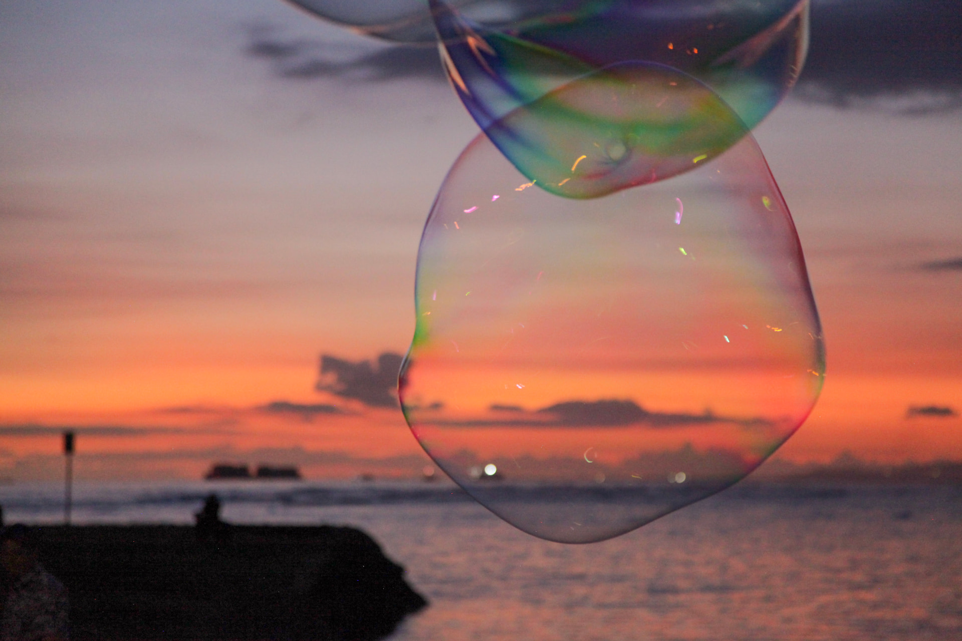 Bubble at Dusk