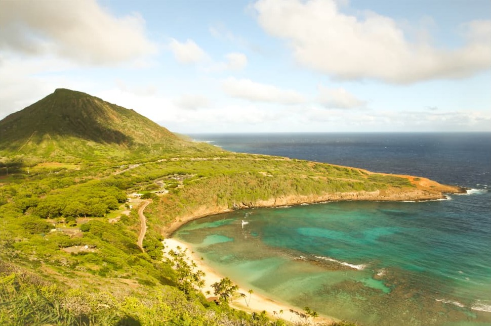 Koko Crater Over the Reef