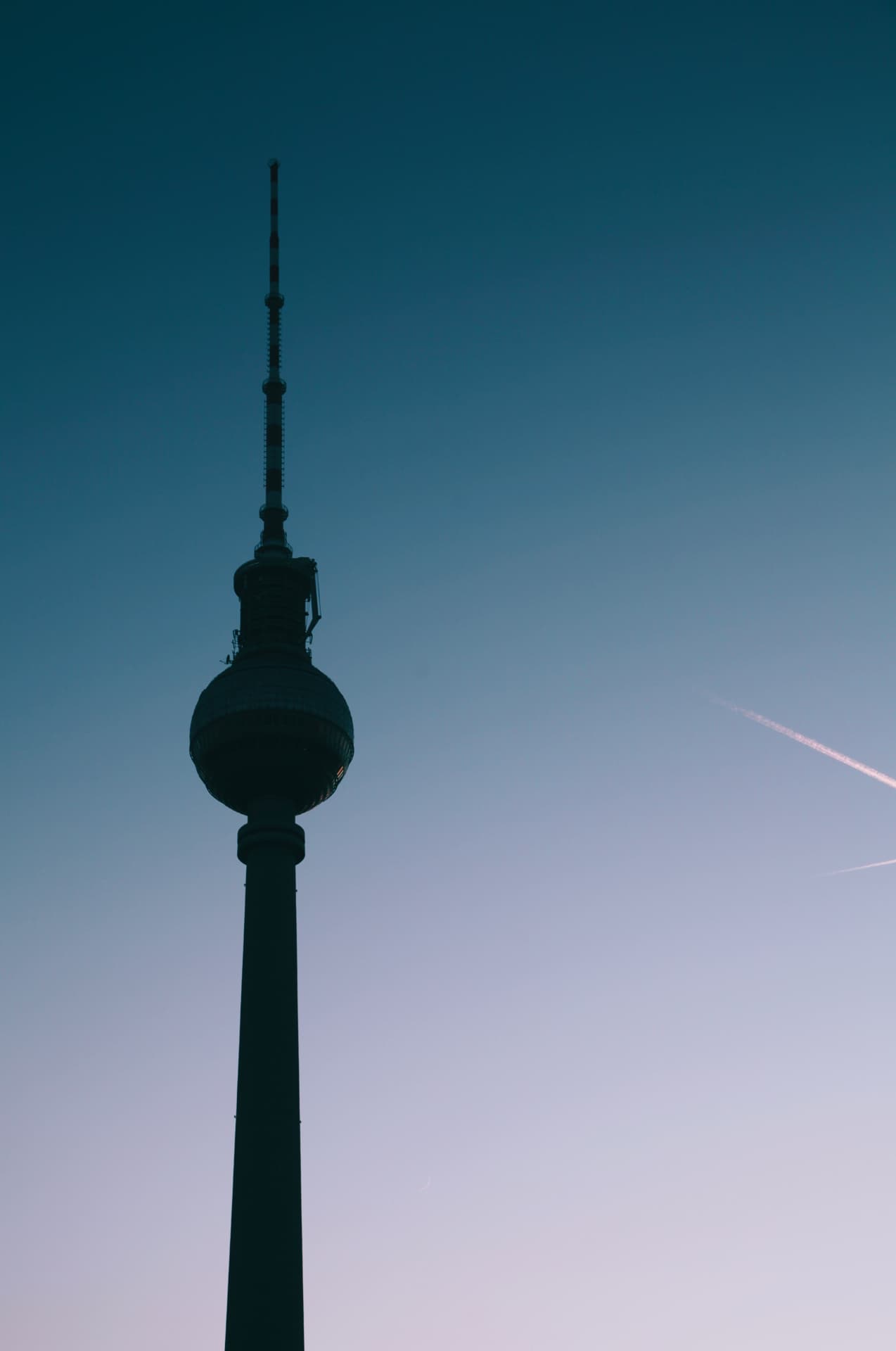 Fernsehturm Silhouette
